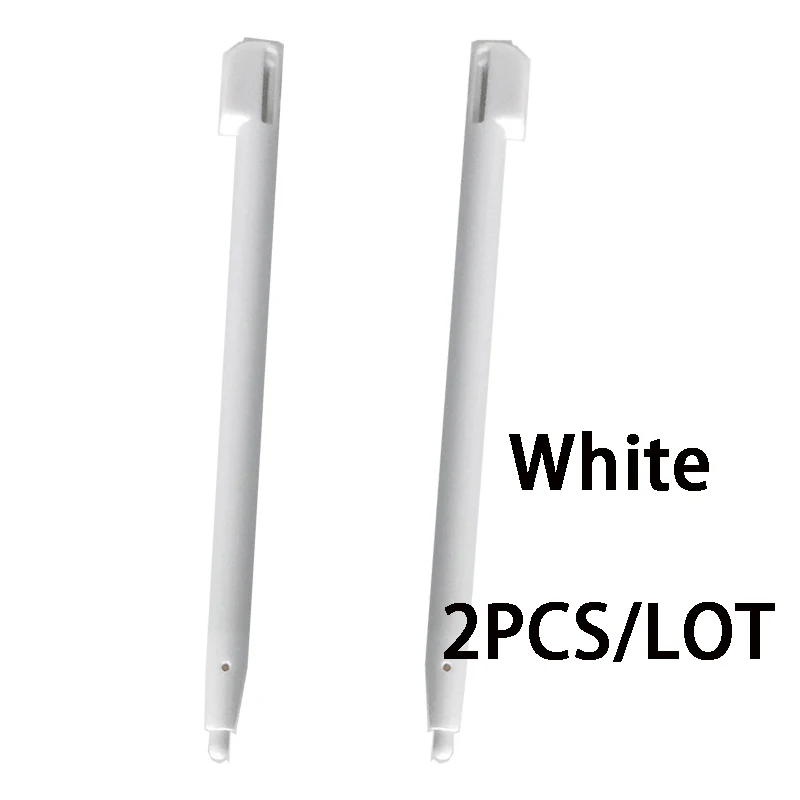 Yuxi ปากกาหน้าจอสัมผัสสำหรับ NDSL, 2ชิ้นสำหรับคอนโซลเกมปากกาพลาสติกที่มีความทนทานต่อการสัมผัสปากกาเขียนด้วยลายมือปากกาหน้าจอ