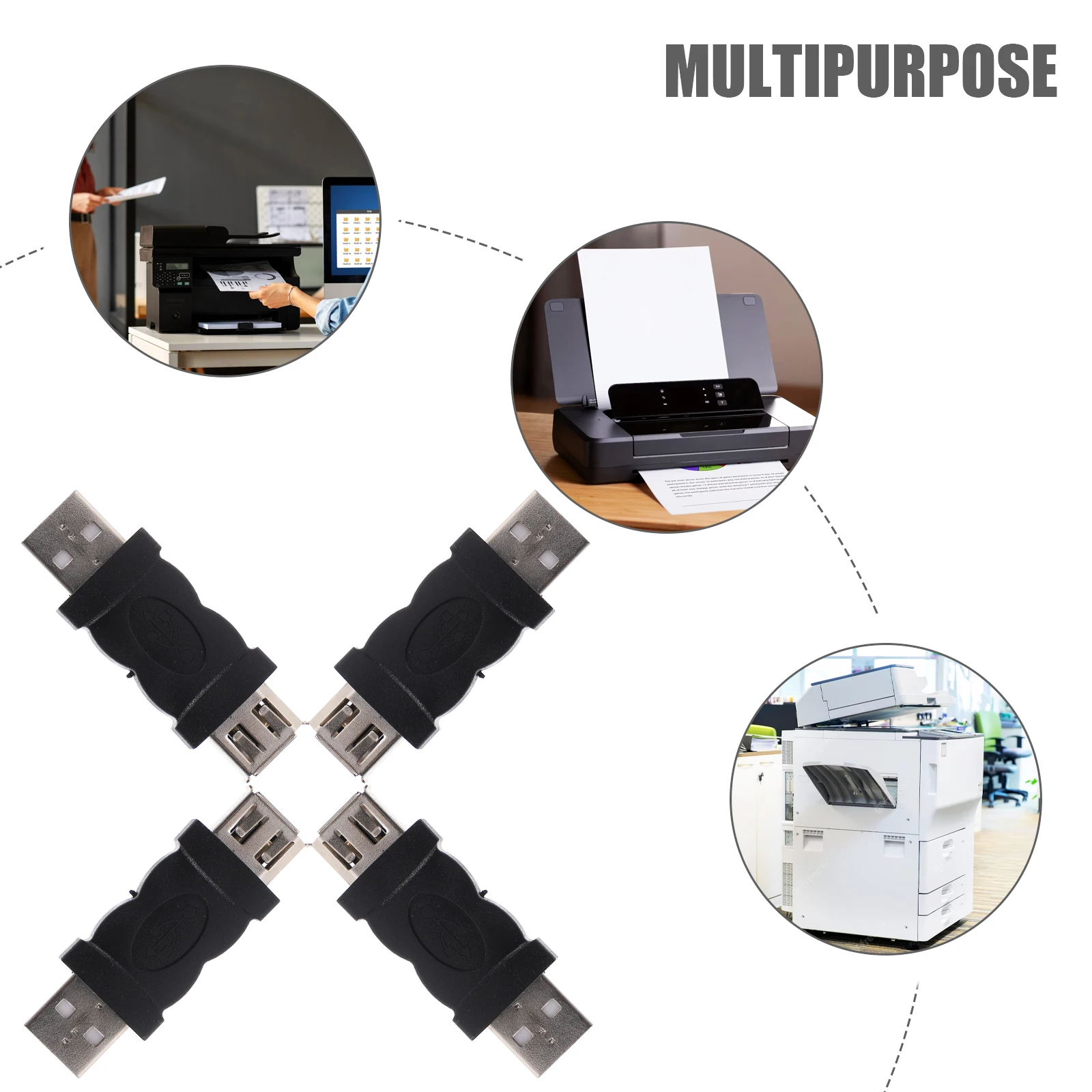 

4pcs USB- Adapter 6 Pin Female to USB Converter for Digital with 1394 Port Compact Design Suitable Devices