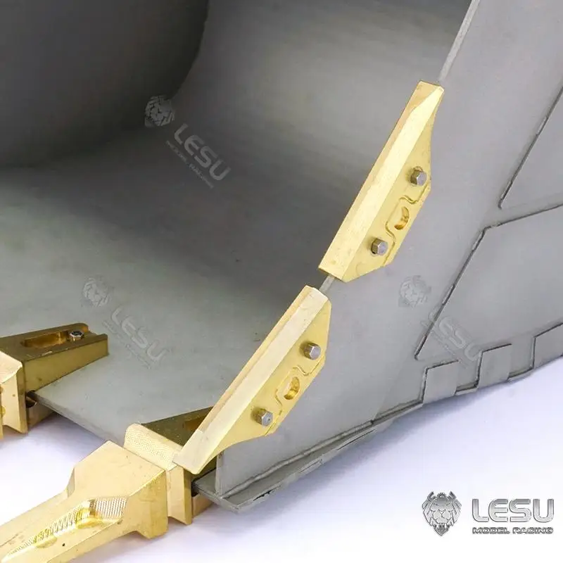 LESU 1/14 Metall-Eimer Schnellwechsel-Bagger-Spezialaufsatz-Modell – Detail 15