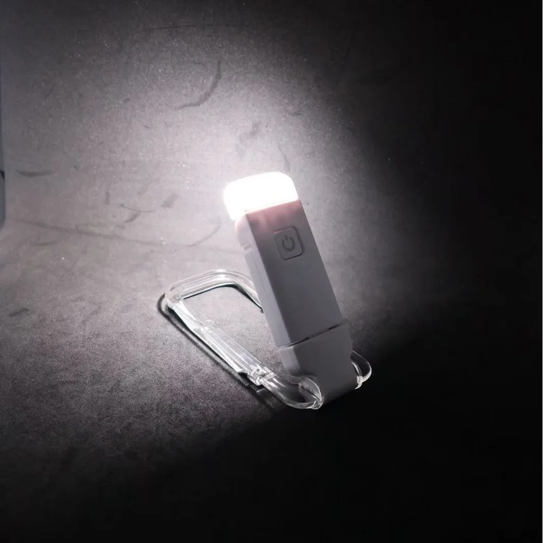 Mini Light Reading Clip Light LED Small Night Light USB Charging Adjustable Brightness Eye Protection Portable