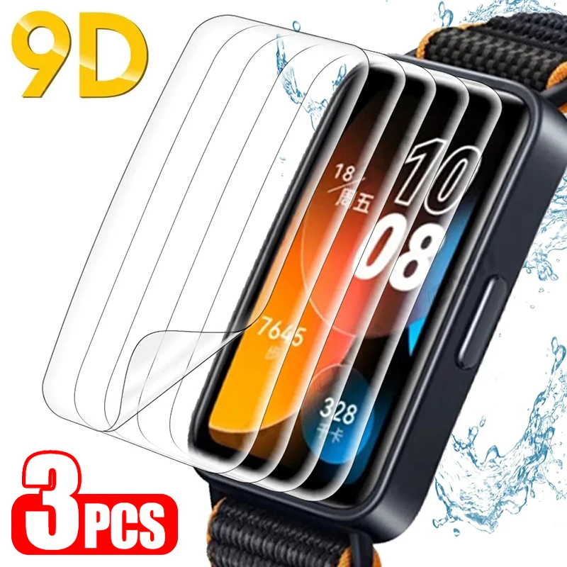 

3D изогнутая защитная пленка на весь экран для Huawei Band 8 7 6 Pro, Прозрачная мягкая защитная пленка для Huawei Honor Bnad 6 5 4 3, пленка
