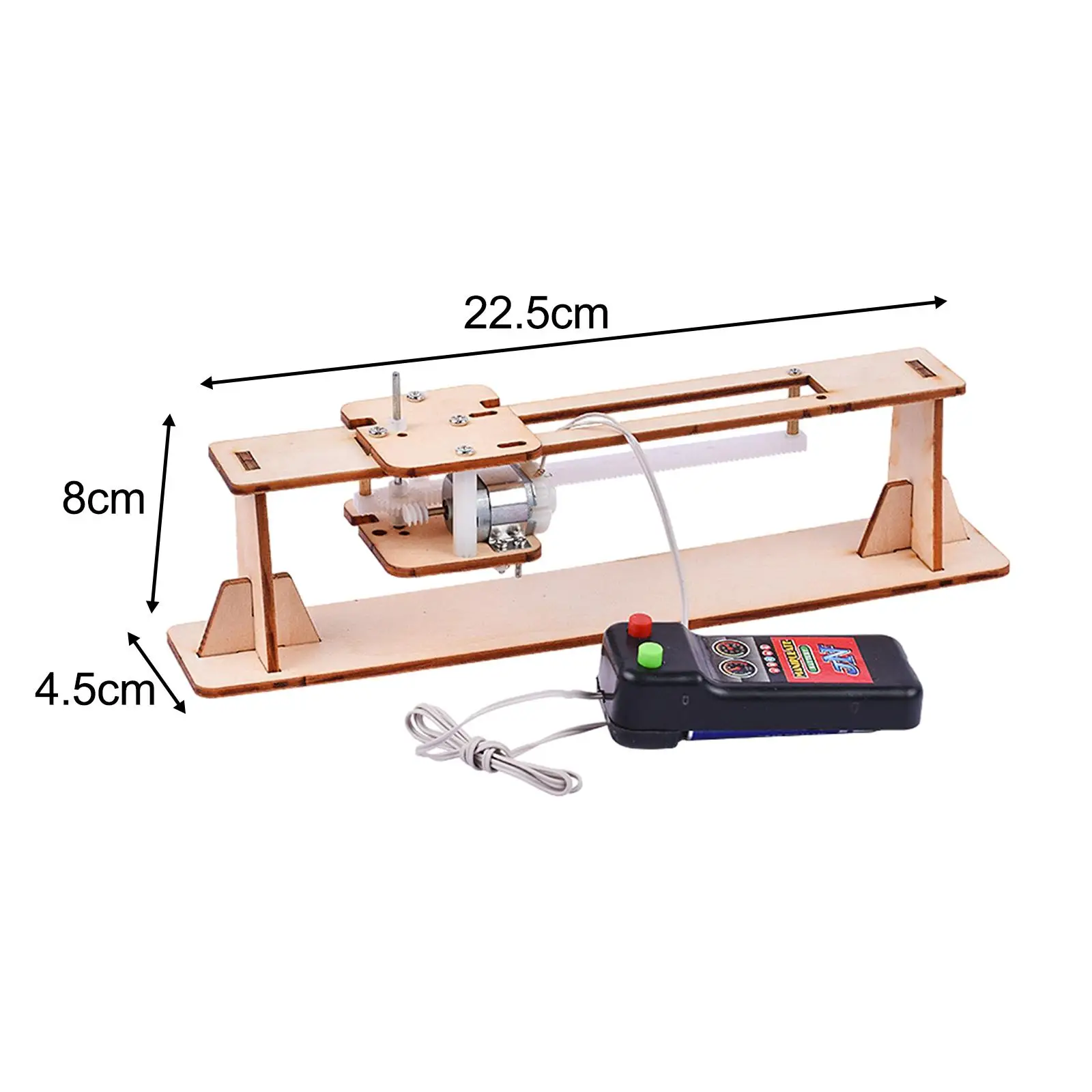 Stem Teaching Projects Science Experiment Set Track Wheel Car for Kids Circuit