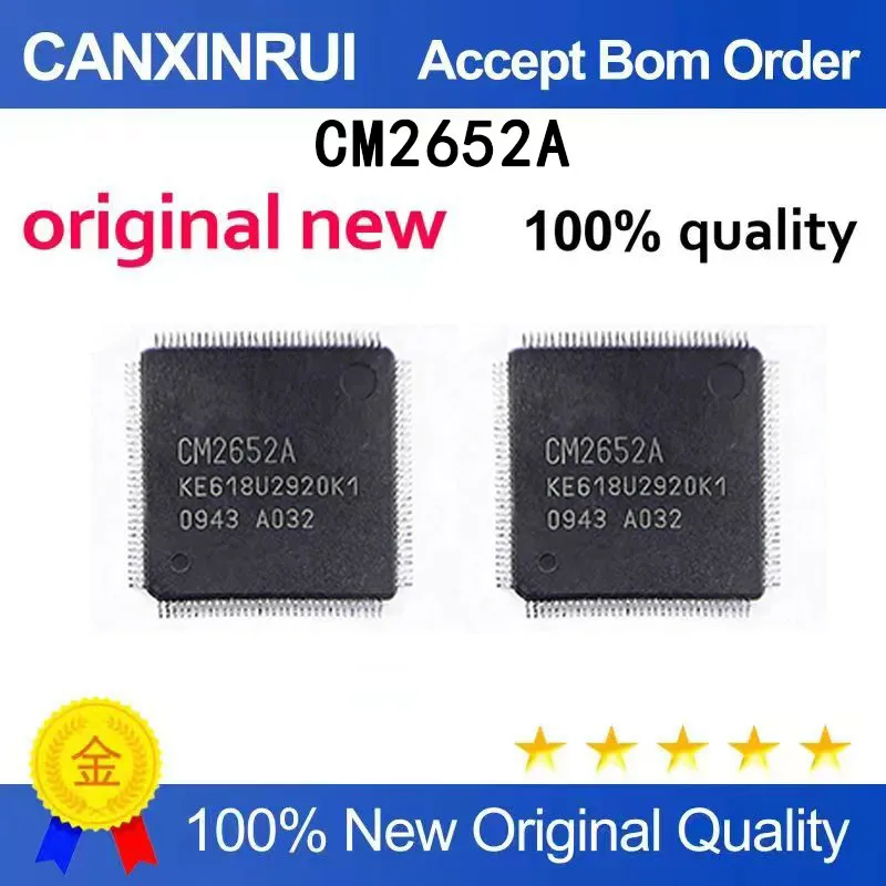 

(5pcs-100pcs）Brand new spot CM2652A CM2652A QFP-128 integrated circuit LCD IC chip