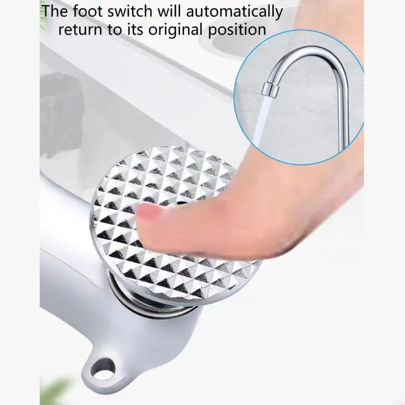 

Single Pedals Brass Faucet Valves with Floor Mounted Water Flows Control