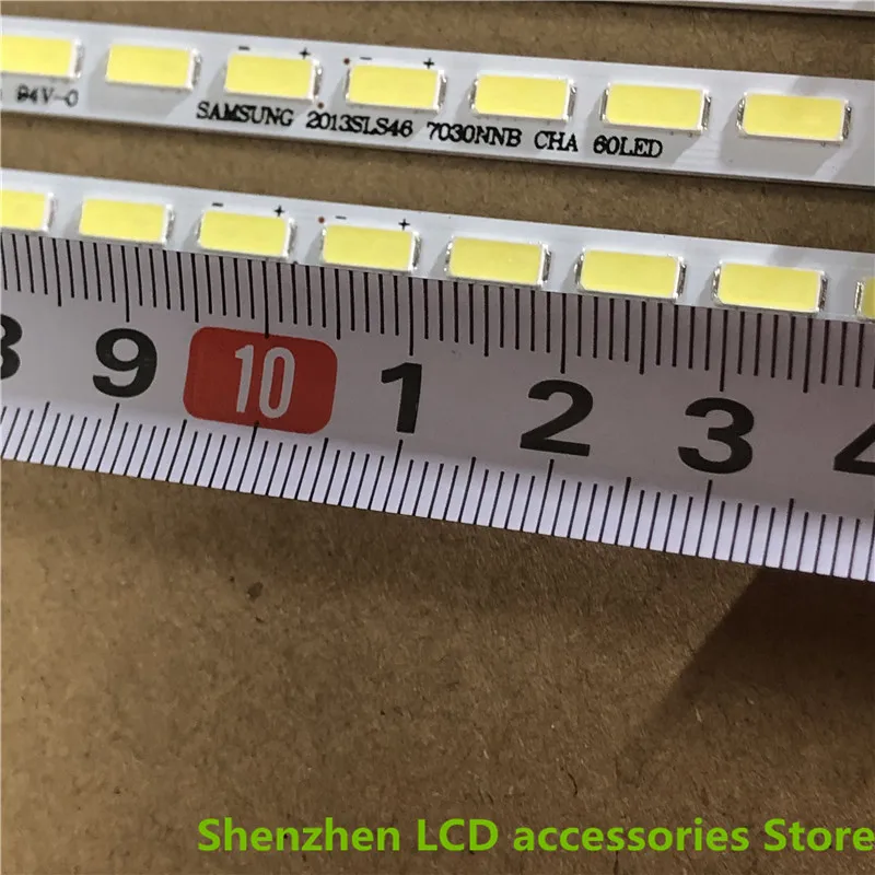 لسامسونج 2013SLS46 7030NNB 60 LJ97-04421A LTA460HJ18 46 بوصة استخدام 100% جديد LCD إضاءة خلفية للتلفاز بار 60LED 570 مللي متر