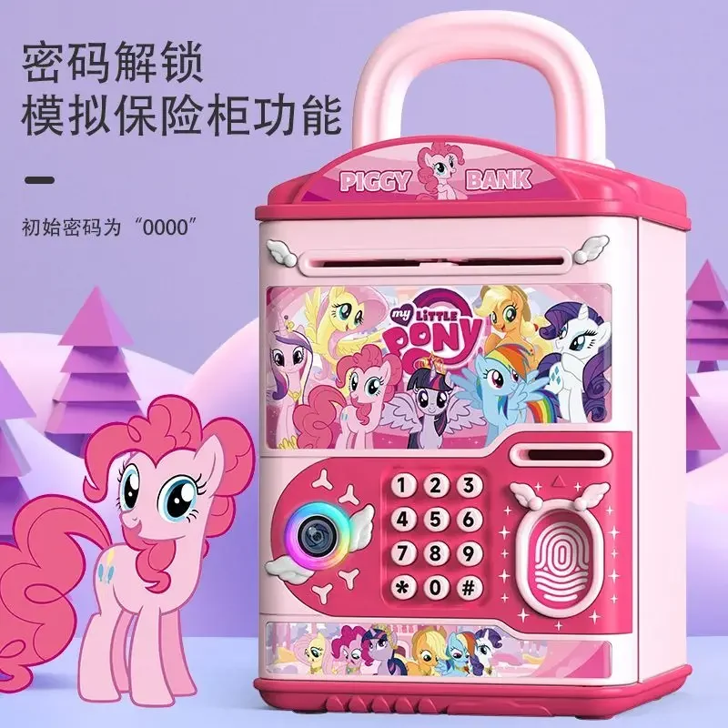 New My Little Pony Twilight Sparkle Face Recognition Fingerprint Unlocking Piggy Bank High-Looking Children’s Piggy Bank