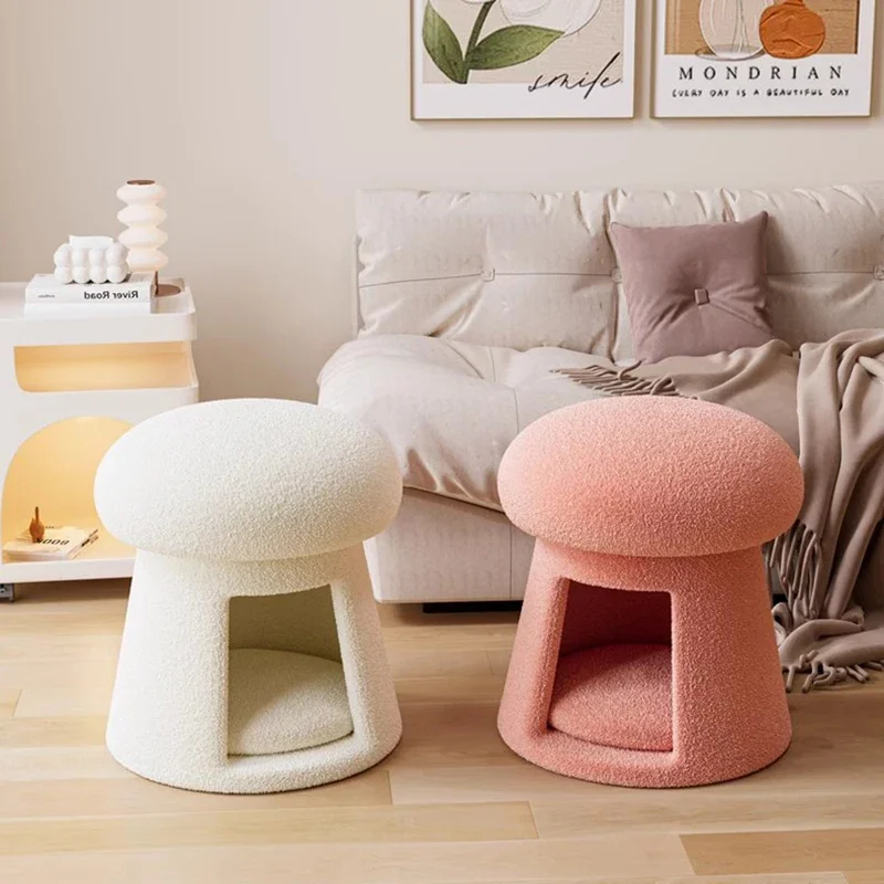 

Dining Minimalist Vanity Chair Storage Bar Dressers Nordic Salon Stool Shoe Unique Accent Portable Tabouret Trendy Furniture