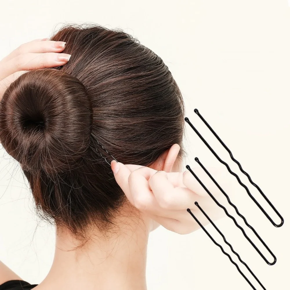 Hair Accessories 6cm Rhinestone Hair Clips U Shape Hairpins Alloy Women'S Hair Tools For Perfect For Updos And Hairstyles - Detail 1