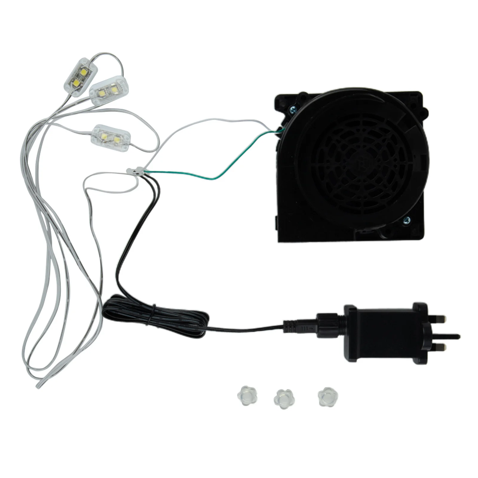 100-240V Inflatable Blower Replacement 12V 1.0A Fan Blower Motor With 3 LED Lig For Various Inflatables Balloon Dedecoration