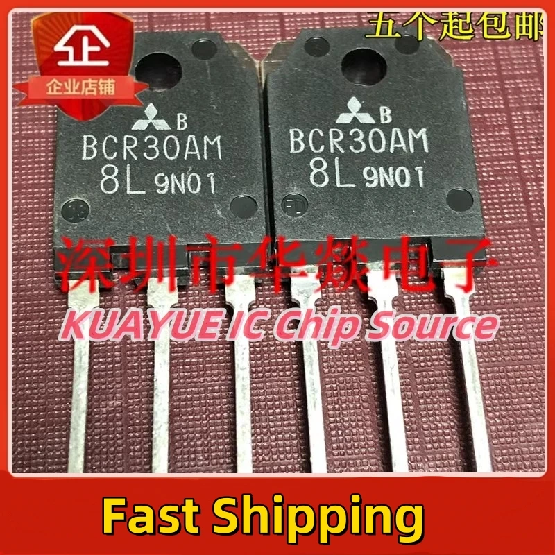 10PCS-30PCS   BCR30AM-8L   TO-3P  400V  30A  Fast Shipping Quality Guarantee