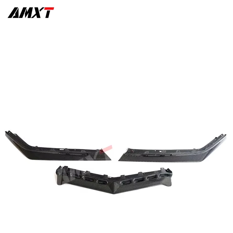 High Quality Fast Delivery Whole Sale Price Carbon Fiber Z06 Front Lip Front Bumper Lip for Chevrolet Corvette C8 2023-2024