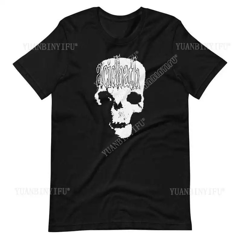 Acid Bath T-Shirt: Sludge Doom Mens Clothing  Graphic  T Shirts Unisex Casual Comfort Cotton Vintage Round Neck Short Sleeve