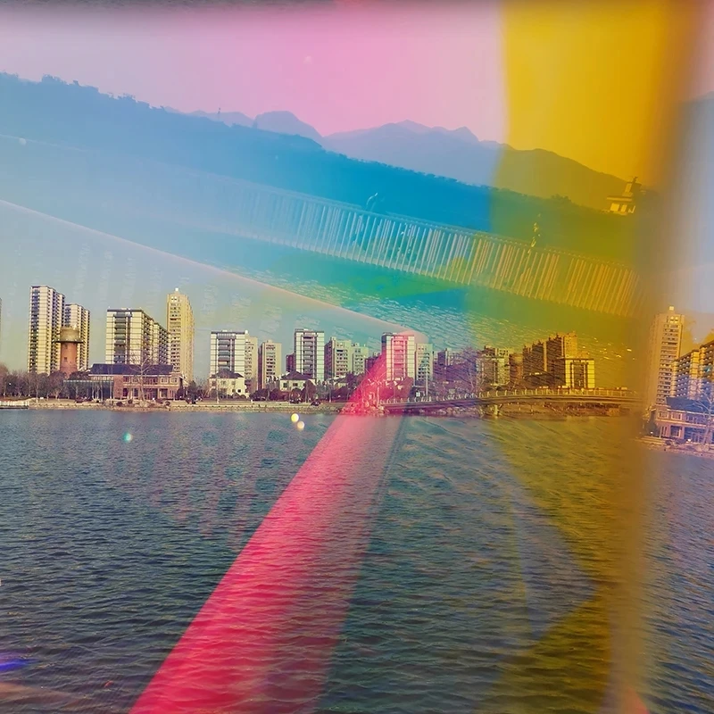 Imagem -03 - Filtro Prisma para Lente da Câmera do Telefone Vidro Óptico Efeito Brilho Mágico Foto Cristal Decorativo Fotografia Estúdio Acessórios