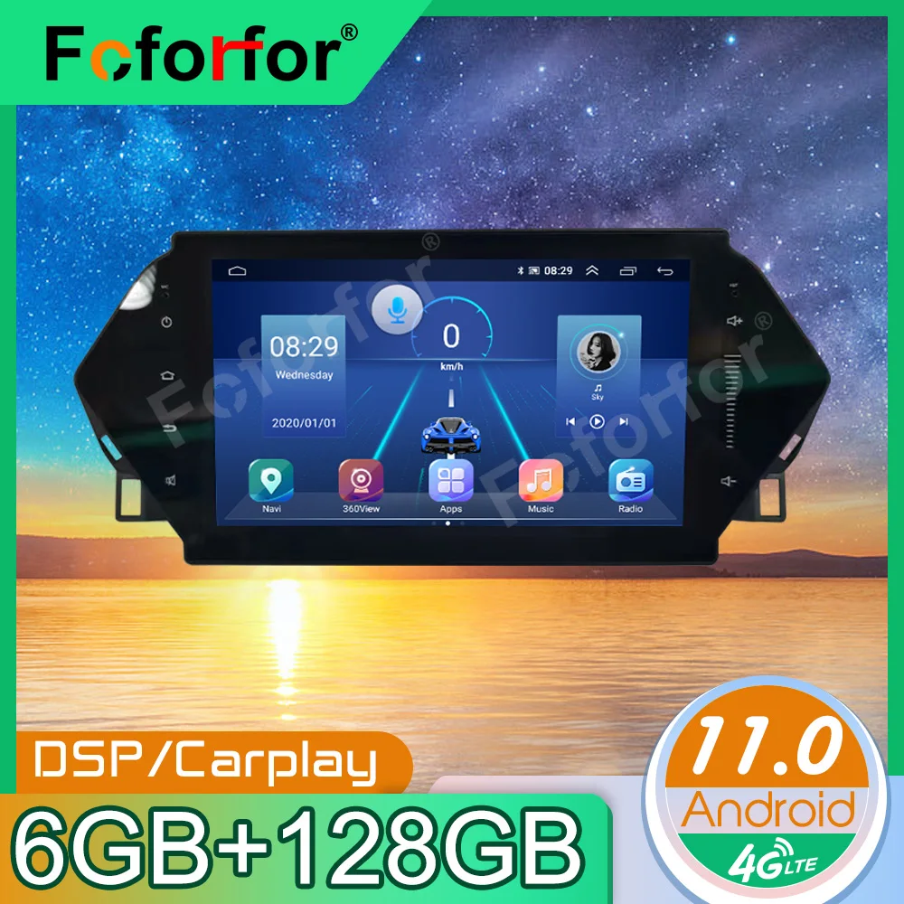 

8+256G Screen For Acura MDX 2008-2014 Auto Stereo Android 13 Radio Tape Car GPS Navigation Carplay Multimedia Player DSP Wifi 4G