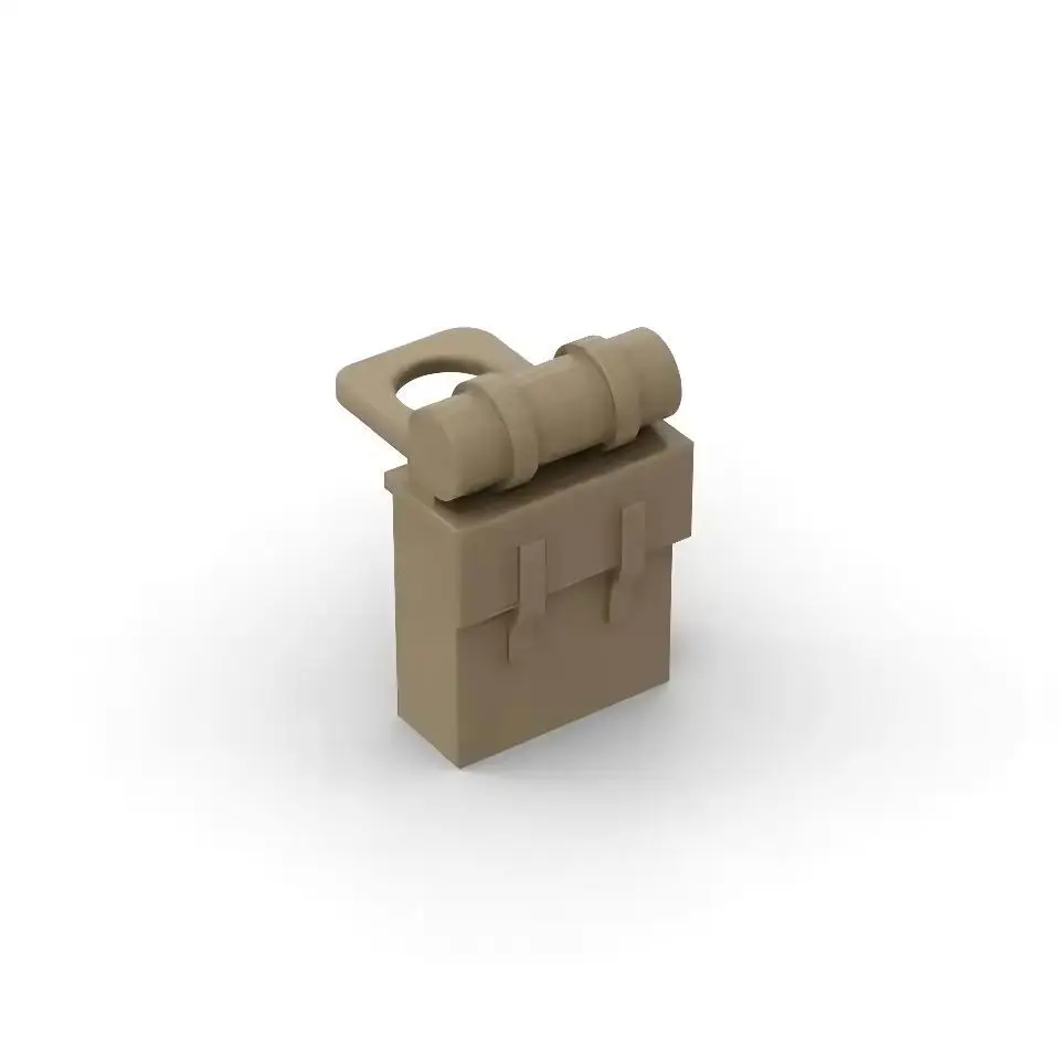 [10 Pcs] Building Block MOC 2524 Minifigure Parts Backpack Travel Bag