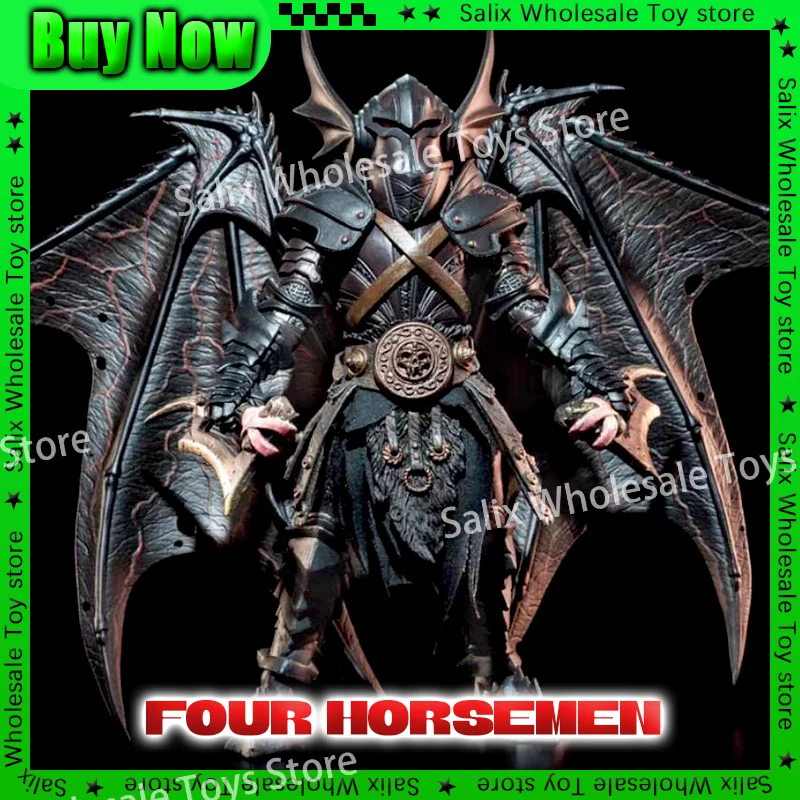 Four Horsemen Studio Mythic Legions Knight of nobody Outpost Zaxxius T.U.5.C.C. 6inch Amine Action Figure Gift Toy Customized