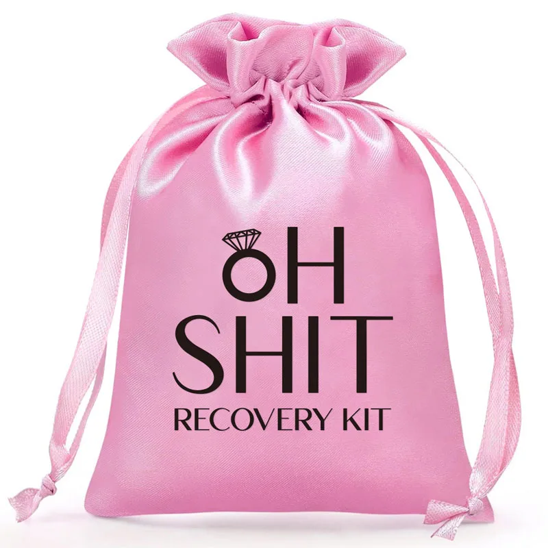 20pcs/Lot 13*18cm 15*20cm Women Satin Cloth Shower Bags Valentine's Day Drawstring Pouches Wedding Party Gift Bag