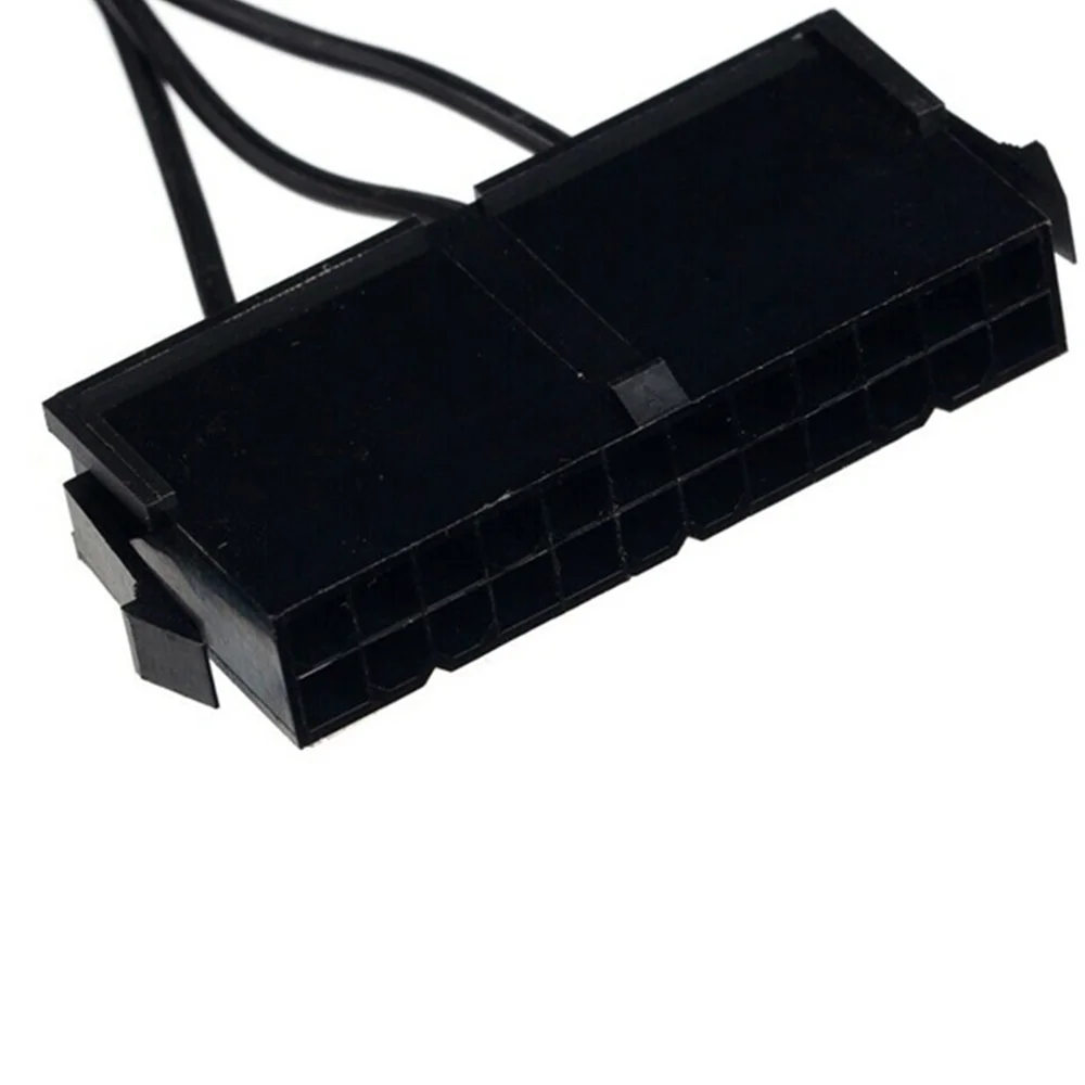 B47C 2PCS 50cm Cavo di Rame Filo di Stagno 24 Pin Femmina ATX PSU PC Alimentatore Starter Tester Avvio Ponticello con Interruttore ON/OFF