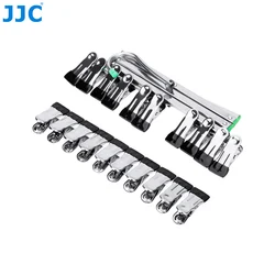 JJC Darkroom Film Negative Drying Hanging Rack Frame Foldable Hanger Windproof 10 Clips for 35mm 120 4x5'' Film