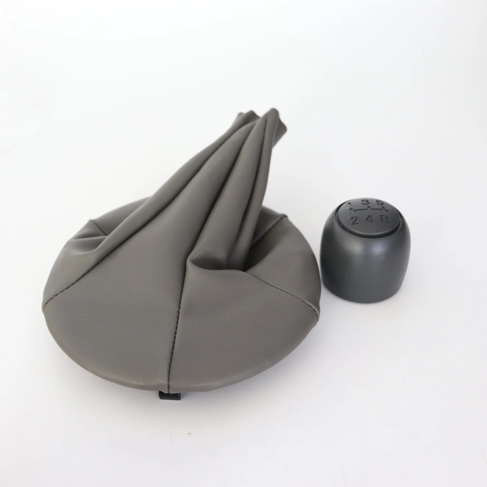 Gear Shift Knob Lever Shifter Gaiter Boot Cover Collar For FIAT PANDA (2) 169 2003 - 2011 5 Speed Gear Lever Knob Gaiter Kit