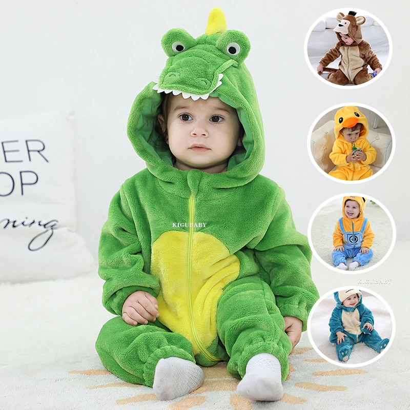 Christmas Crocodile Newborn Baby Clothes Bodysuit Snorlax Romper Kigurumis Cosplay Costume Toddler Jumpsuit Playsuit Infant