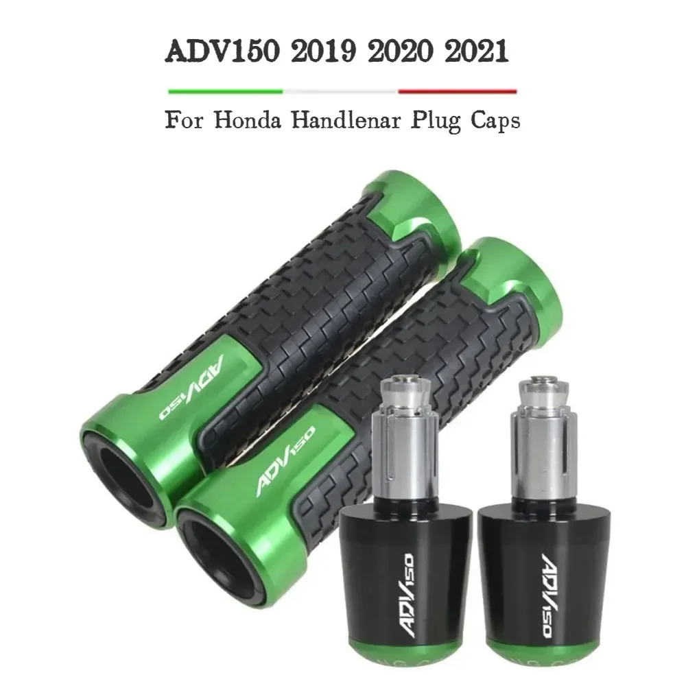 

Аксессуары для мотоциклов и скутеров с ЧПУ, ручки для руля, заглушка для Honda ADV150 2019 2020 2021 7/8 ''22 мм