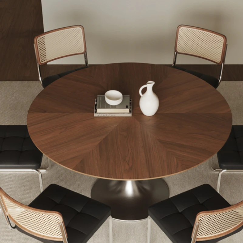 Restaurant Tables Elegant Modern Dining Rooms Reception Cafe Table Kitchen Round Designer Mesa Comedor Coffee Service Home