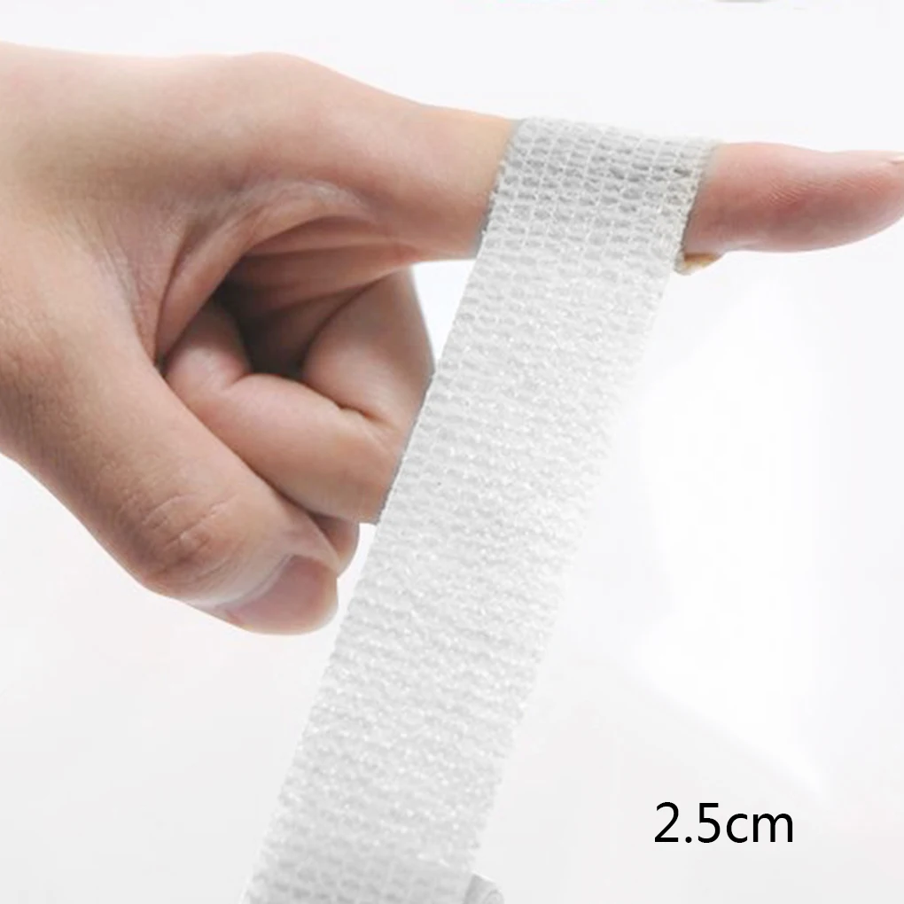 Non-woven Bandage Elastic Self Adhesive Injury Fixing Fabric Wrist Anti-slip Cohesive Wrapped Bandages Supplies Household