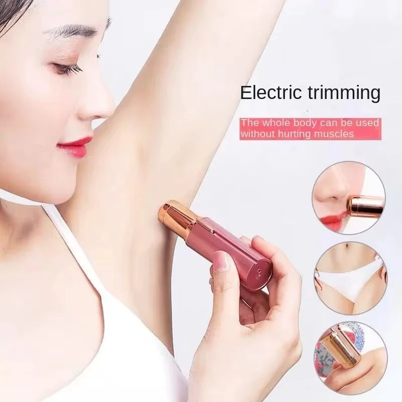 Electric Hair Removal Machine Eyebrow Trimmer Bikini Depilator Shaving Machine Electric Eyebrow Trimming Tool For Beginners image 2