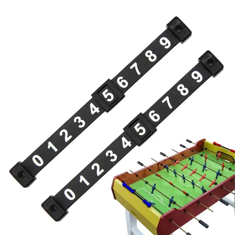 2 Pieces Foosball Counter Scoring Units 10 Numbers For Football Mini Scoring Accessories Keepers Standard Tables Scoreboard