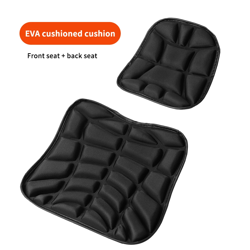 Coussin de siège de moto 3D en gel confortable, respirant, universel, absorbant les chocs, pour siège de moto