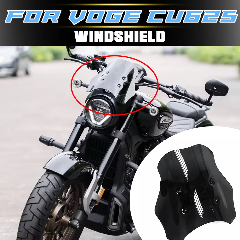 Dedicated Small Windscreen Headlight Decor Fairing Cover For VOGE CU625