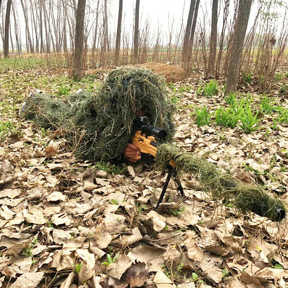 Ropa De Camuflaje En 3d Traje Ghillie Francotirador Táctico