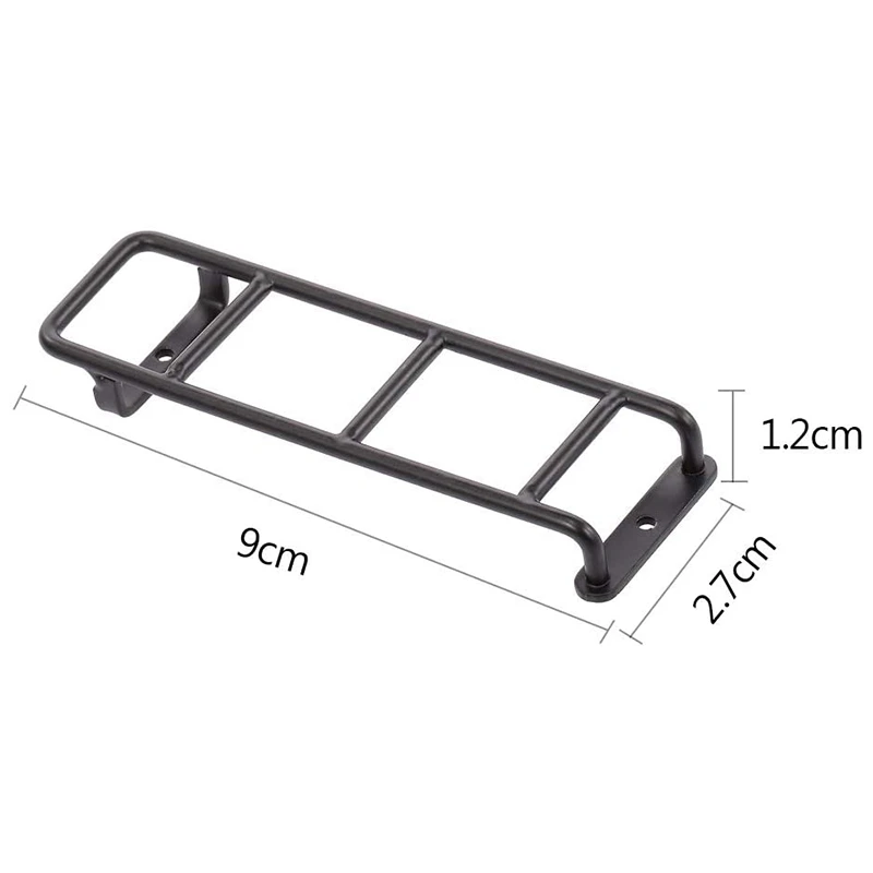 Metalen Rechte Ladder Mini Trap Voor TRX-4 Rc4wd D90 D110 1/10 Rc Crawler Automodel