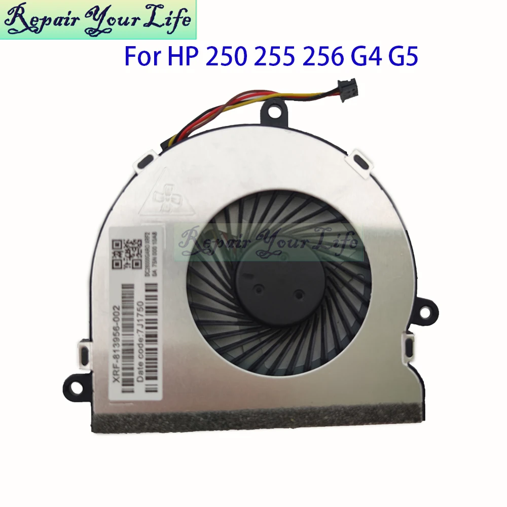 CPU Cooling Fan For HP 15-BF 15-BD 15-BW 250 G4 255 G5 256 G4 G5 Laptop Cooler Radiator Fans 813947-001 813946-001 DC28000GAD0
