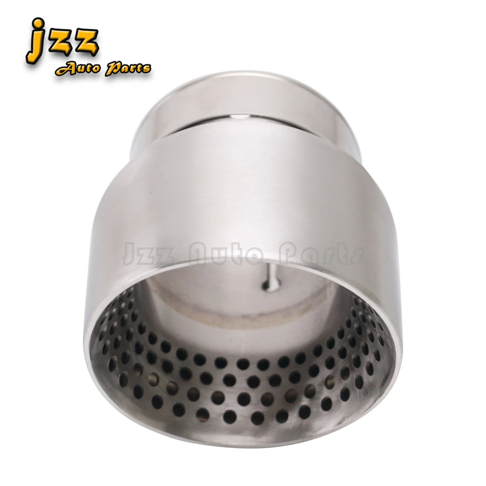 

67mm inlet 89mm outlet SS304 Exhaust Pipe Car Muffler System end pipe hole style