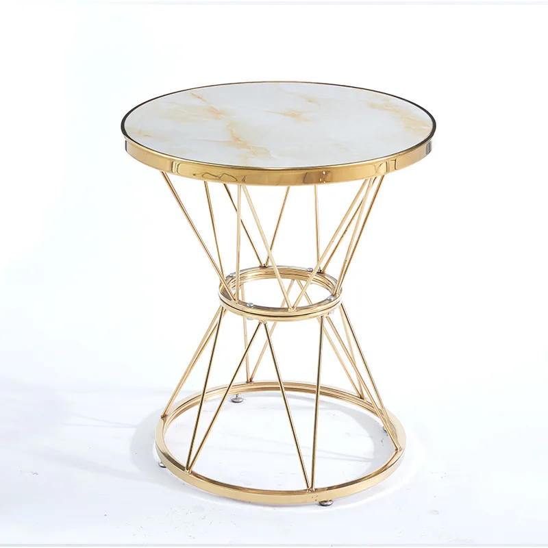 

Light luxury edge few rock slab small simple bedroom negotiation reception bar table simple