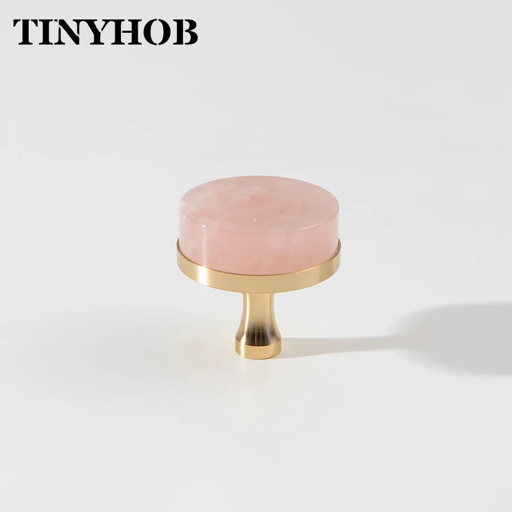 Tinyhob Pink Crystal Knobs For Cabinet Kitchen Wine Cooler/ Kitchen Cabinet Knobs Wardrobe Hardware Drop Shipping Available