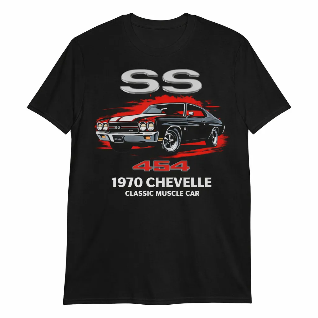 

1970 Chevelle SS 454 Classic Muscle Car Tee