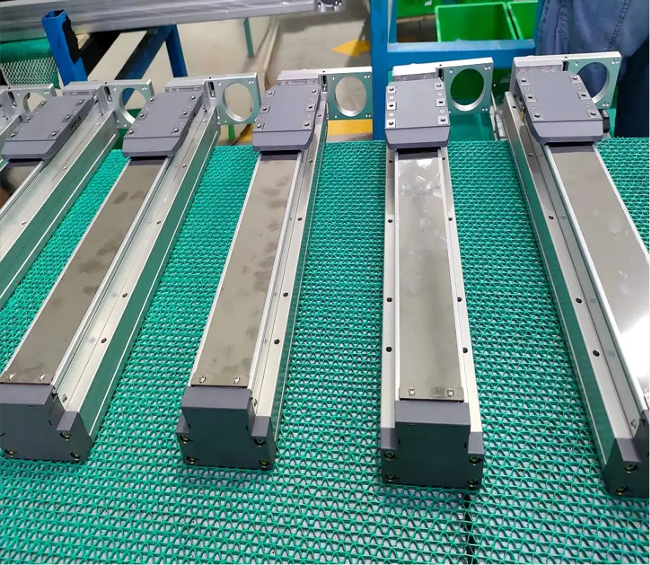 High Precision High Load Compact Design Dust Proof Motor Bearing Aluminum Alloy Linear Motion Actuators Linear Module 200W/400W