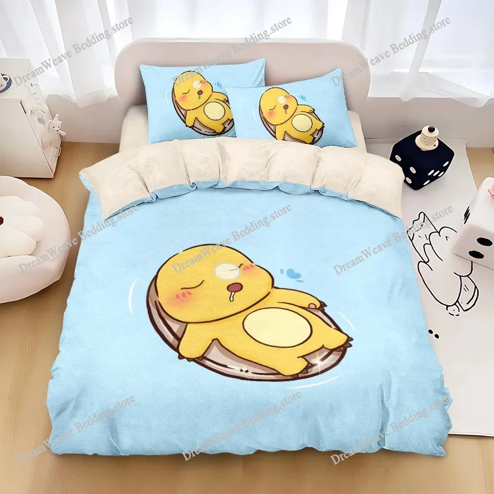 

Exquisite 3D NAILONG Wallpaper Cute Cartoon Digital Printing Bedding Set Duvet Cover Comforter Bed Youth Kids Girls Gift