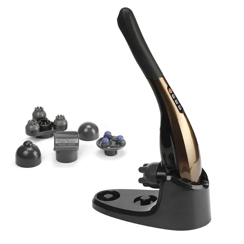 Drahtloses Laden, Delphin-Handmassagehammer, Ganzkörpervibration, eng anliegend, persönliches Massagegerät, grenzüberschreitende Schönheit und Gesundheit