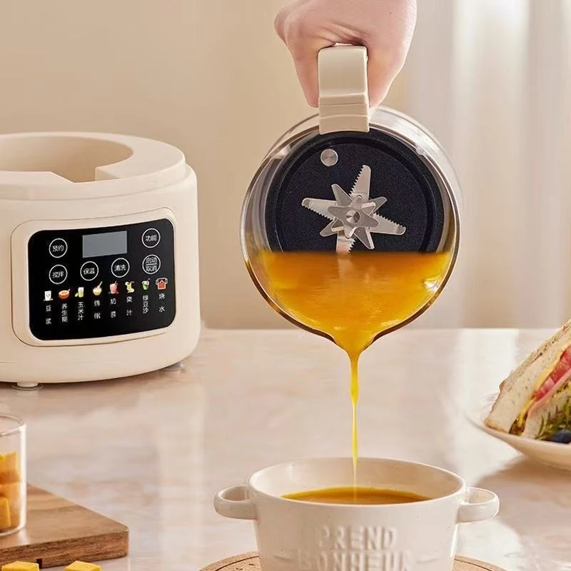Low Noise Heating Blender Large Capacity For 3-4 People Soymilk Baby Food
