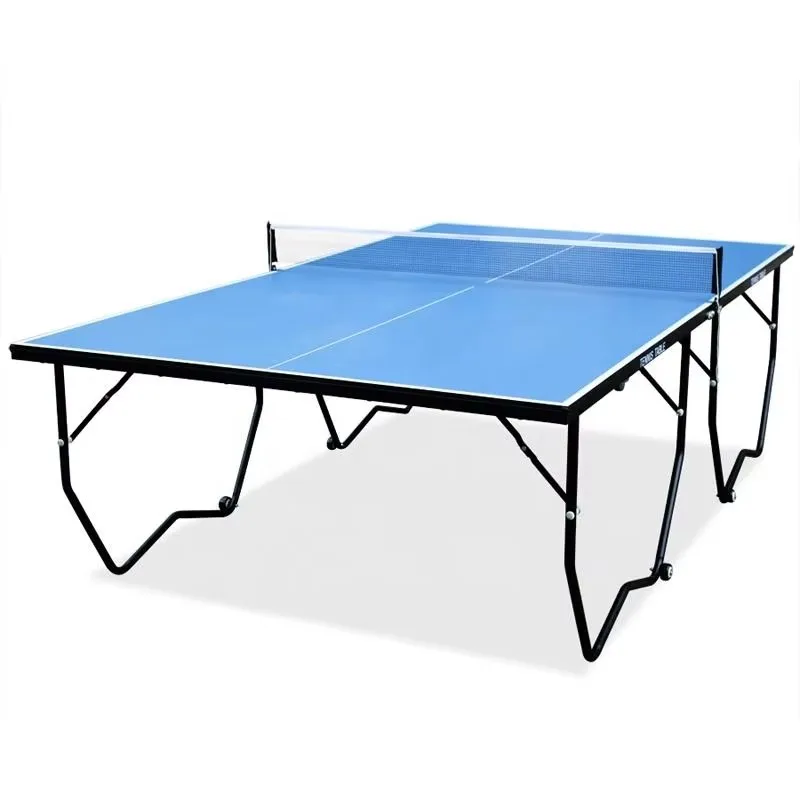 

High-quality Cheap Standard Size Pingpong Table Foldable Indoor Table Tennis Table with Wheel