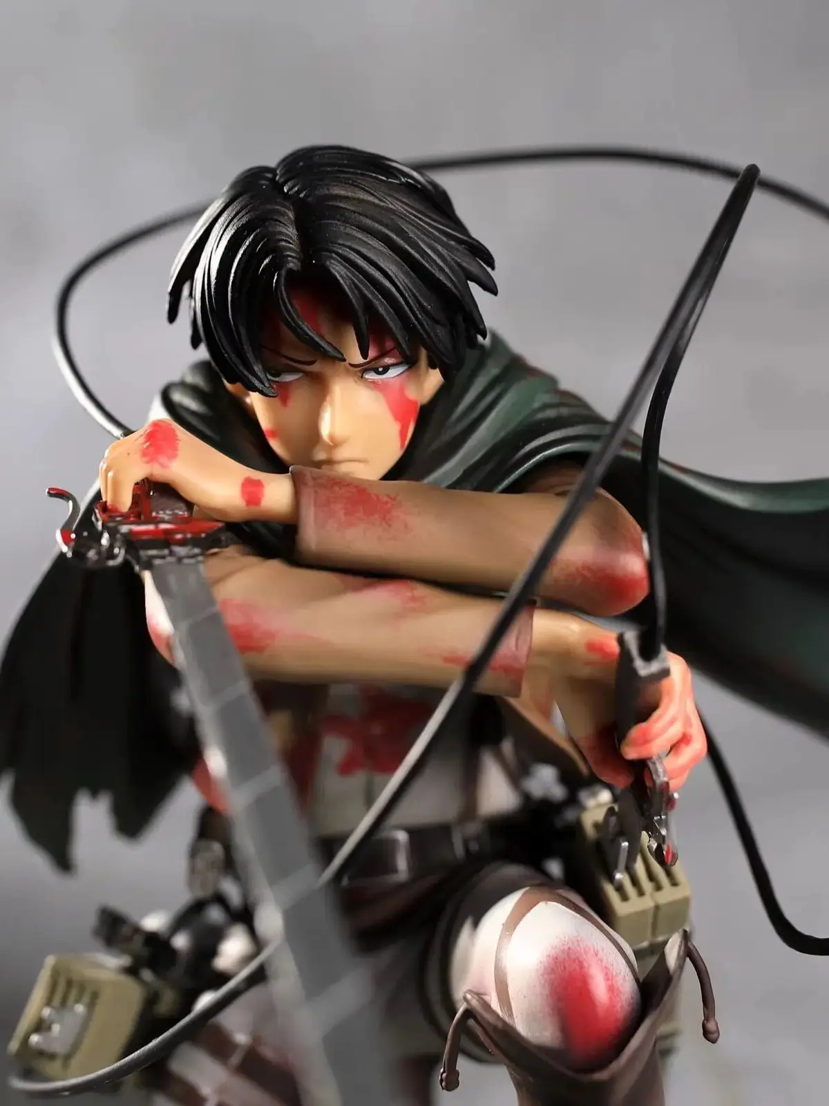 Anime Attack on Titan Figur Rival Ackerman Actionfigur Ver. Levi PVC Action Figure Rivaille Collection Modell Spielzeug Geschenk