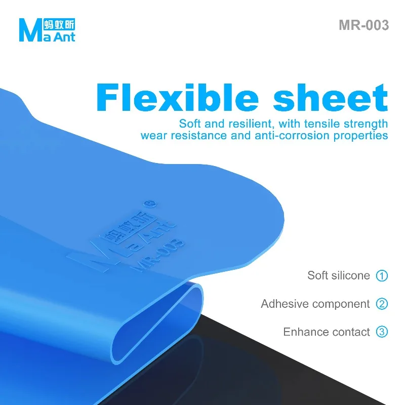 MaAnt MR-003 Thermal Transition Indication Sheet 35°C Color Change Motherboard Short Circuit Finder Pad for Phone PCB Repair