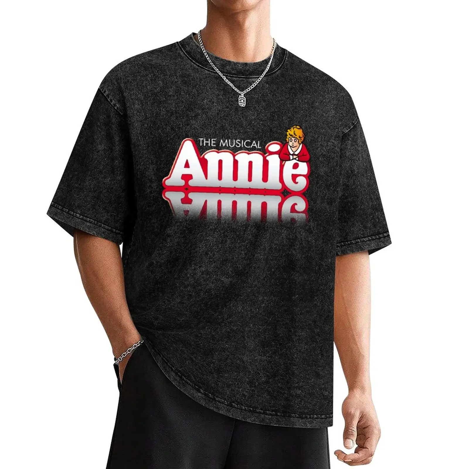 The musical Annie T-Shirt anime t shirts basketball graphic tees boys whites korean fashion mens workout shirts