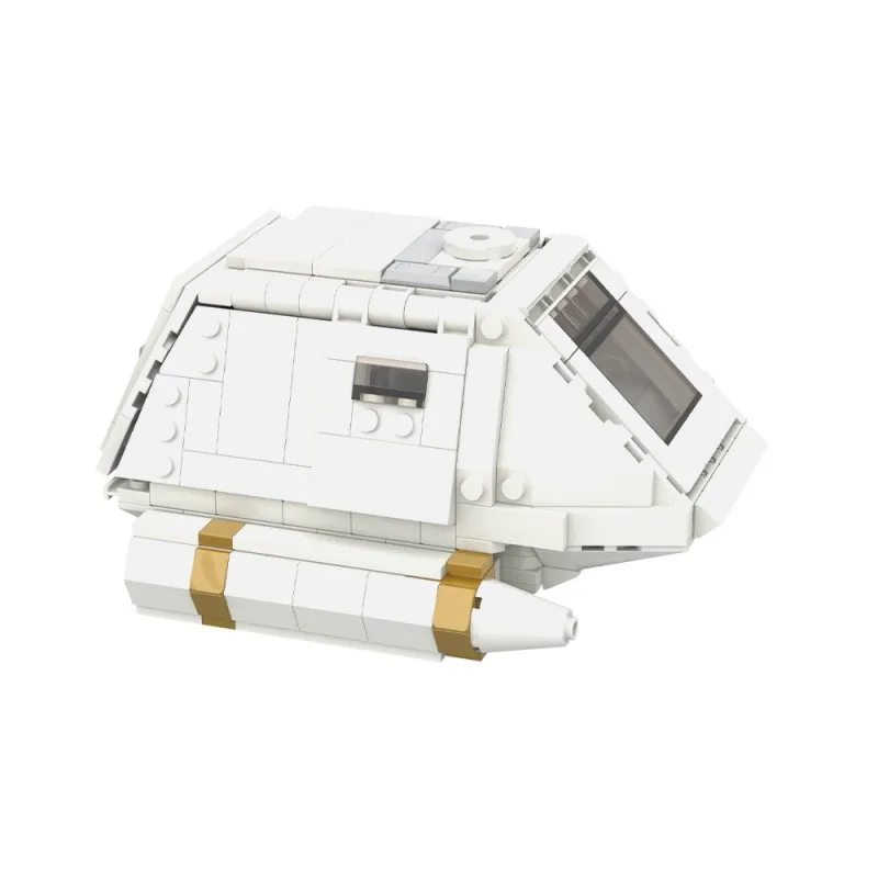 MOC 420PCS Space Trek Shuttlecraft Building Blocks Space War Starfighter Accessories Construction Set Adults Fun Display Toy