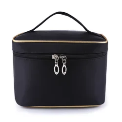 Women's Makeup Bag Travel Organizer Cosmetic Vanity Cases Beautician Necessary Beauty Toiletry Wash Storage Pouch Bags Box