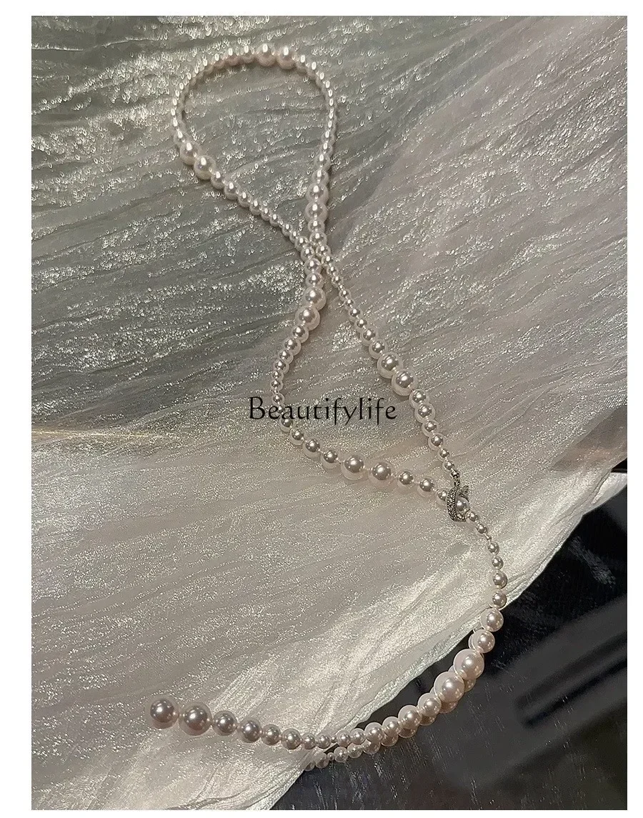 

Long autumn and winter sweater chain versatile light luxury 2023 new high-end jewelry women